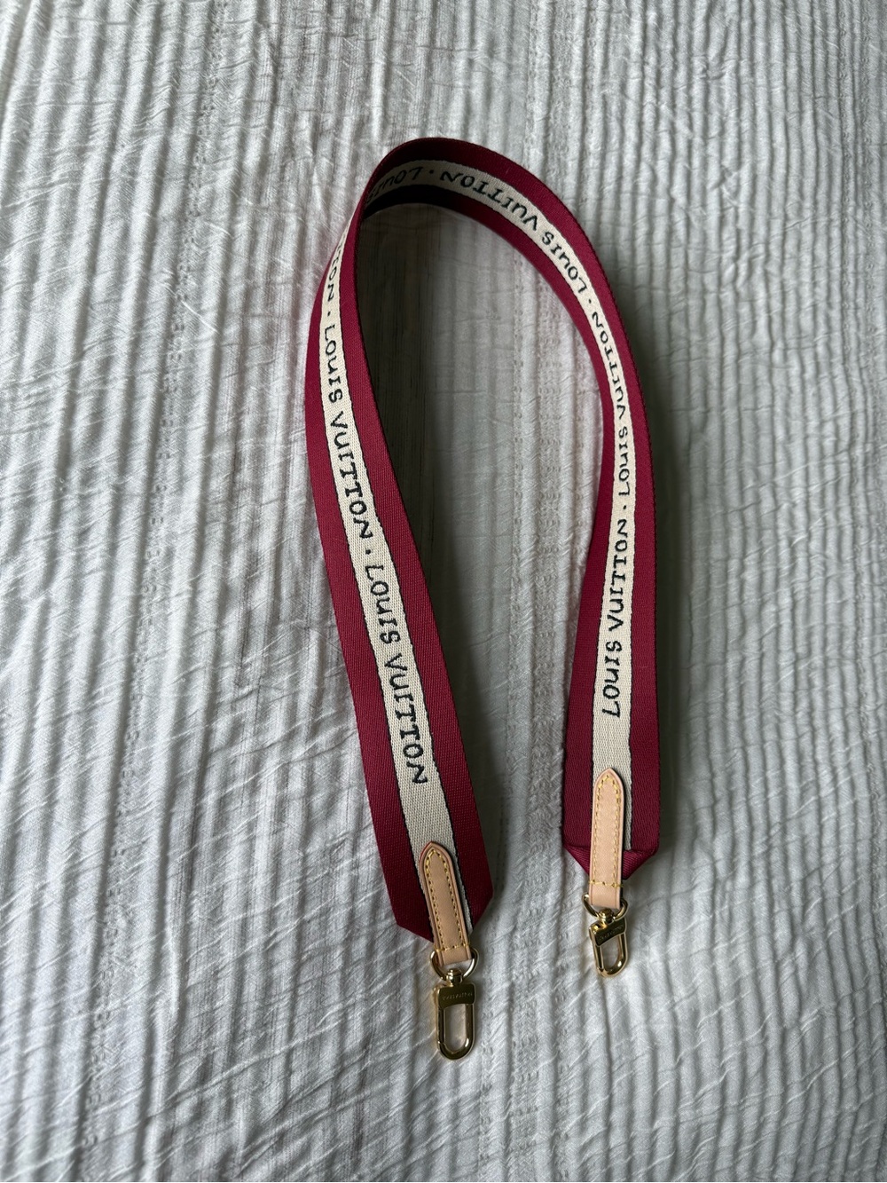 LV Branded Purse Strap